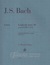 English Suite III in g minor - BWV 808 (fing.)